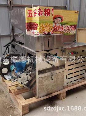 休闲食品玉米膨化机价格 车载箱式杂粮膨化机视频 小型玉米膨化机