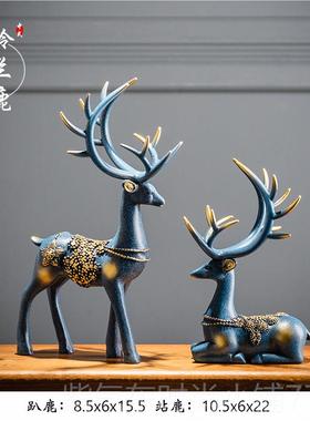 高档风一帆顺船公模型工艺品摆件美式书房桌面代现酒柜办室铁艺装