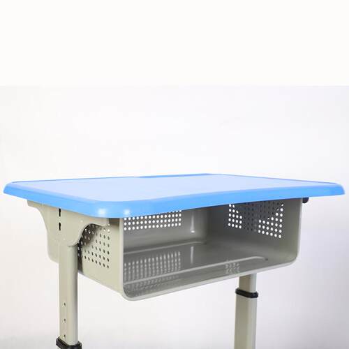 培训班机构套管式双人课桌套装升降式学生课桌椅学校单人课桌椅 - 图2