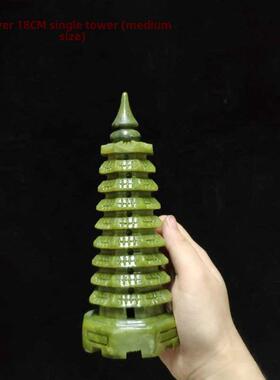 自然文昌大厦9层13层办公书桌书房玉石中国工艺玉雕饰品