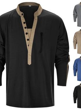 J 42477 Men's V Neck Pullover Hoodie 士卫衣