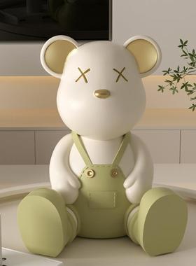 暴力熊存钱罐储蓄罐2024新款摆件高级感礼物客厅儿童房酒柜装饰品