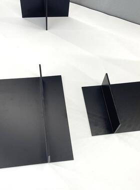 现代简约几何铁艺摆件创意T型架样板房酒柜客厅餐桌售楼部装饰品