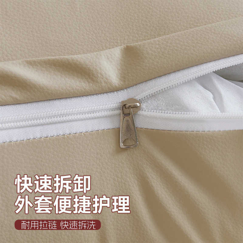 创蔚猫抓皮面包靠背靠垫批发卧室宿舍沙发床头软包靠背代发护腰垫,淘宝优惠券,粉丝福利购,淘宝优惠卷