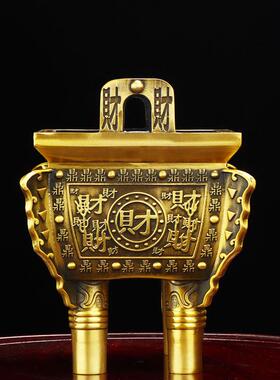 厂家直销铜鼎聚宝鼎金属工艺品铜鼎厂家直销铜鼎金属工艺品