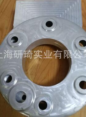 厂家供应雷恩机刀盘刀片料斗螺旋出料模具馅管模头非标加工定制