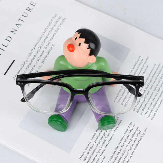 Creative Fat Tiger Glasses Placement Rack Ornaments Shop Decoration Props Display Stand Cute Glasses Shelf
