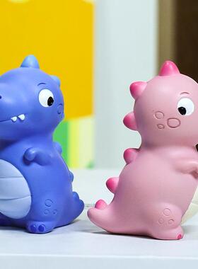 逗逗龙迷你摆件可爱卡通恐龙公仔树脂工艺品创意汽车内饰桌面装饰