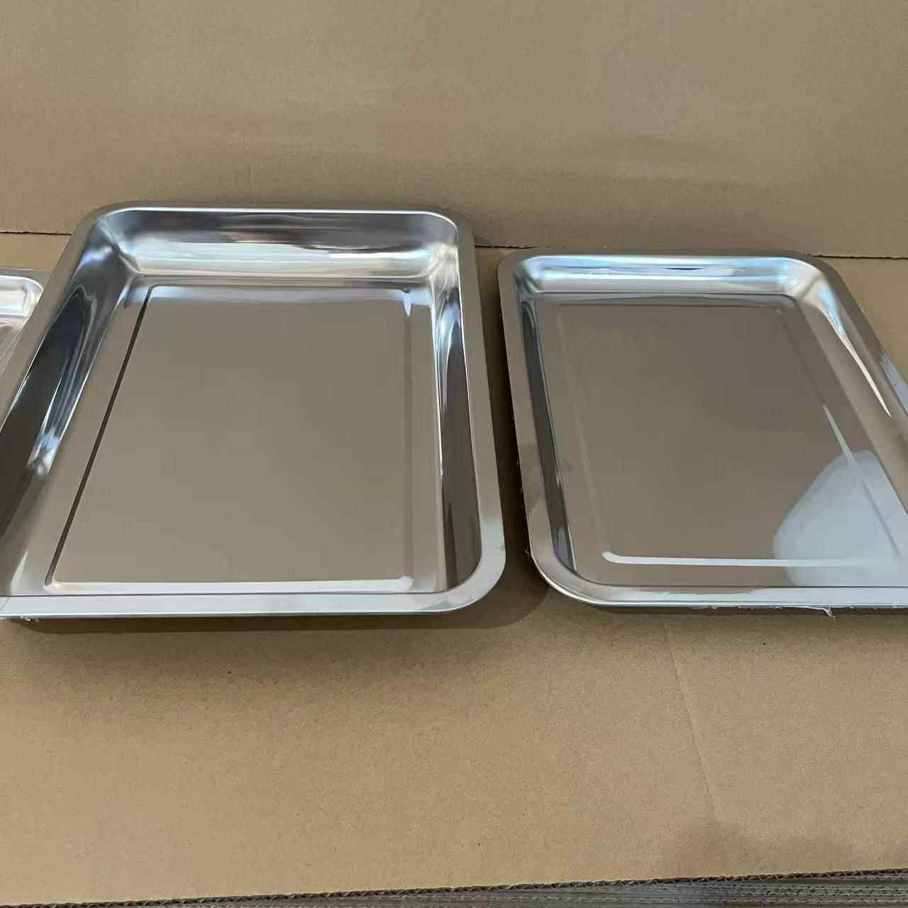 不锈钢方盘加厚商用蒸饭盘摆摊烧烤盘深盘餐用托盘餐盘凉皮盘菜盘,淘宝优惠券,粉丝福利购,淘宝优惠卷