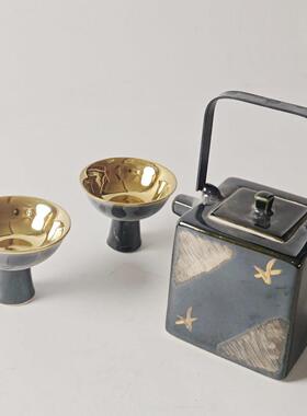 宋代美学新中式风格样板房茶室布置高级感样品屋展示中心软装饰品