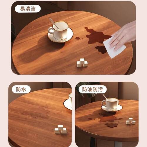 边几家用茶几小桌子客厅沙发侧边小圆桌小户型创意阳台休闲小茶桌 - 图0