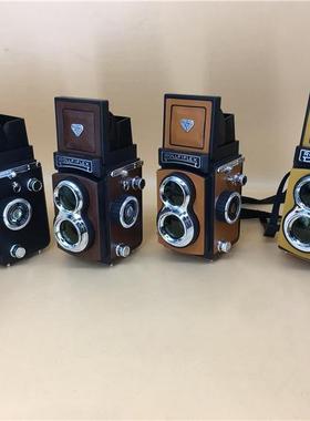 双反相机模型/复古摆件装饰品/手持道具/简装款带配重/影楼电影