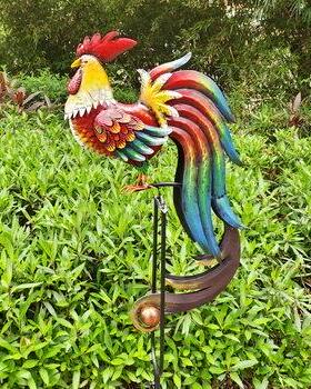 新品 动物款铁艺平衡器摆件 户外阳台庭院公园落地装饰