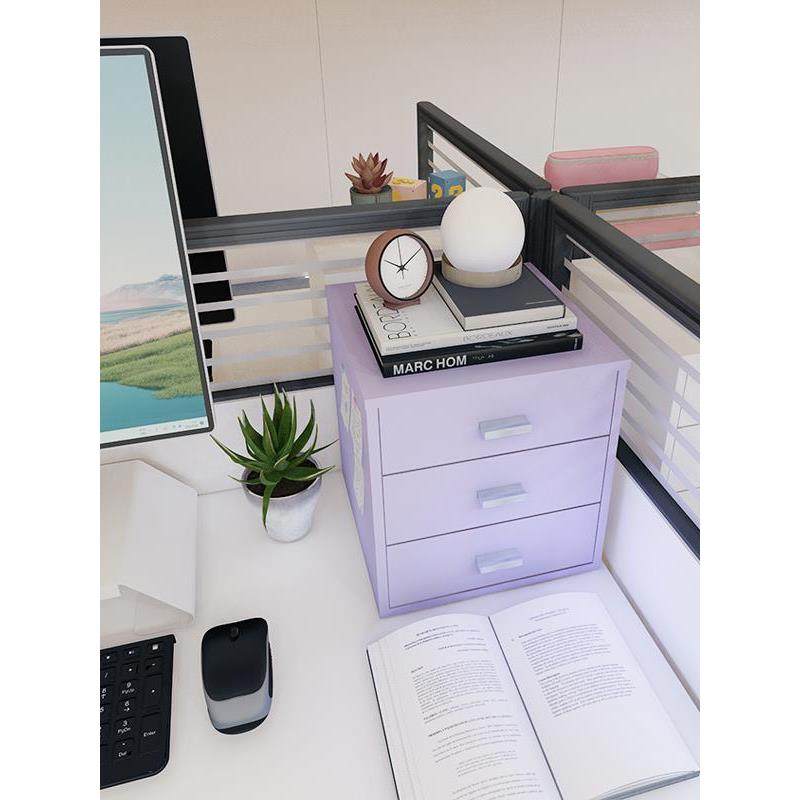 办公室小型铁皮柜白黑色文件柜多层矮柜复古彩色宿舍桌面储物柜,淘宝优惠券,粉丝福利购,淘宝优惠卷