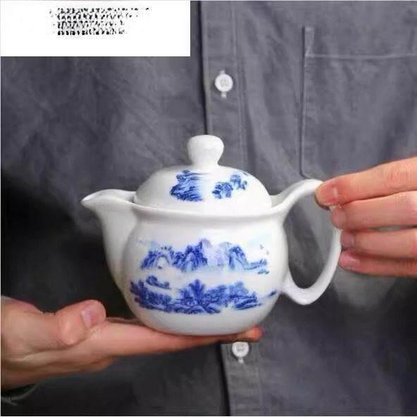 Ice cracked teapot single teapot ceramic Kung Fu tea set teapot small teapot purple sand Xishi teapot tea brewing device