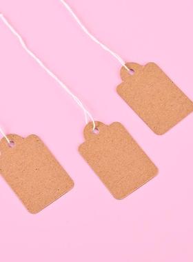 贝壳价签挂牌纸卡手写装饰摆件