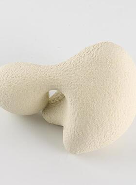 现代术颗粒砂石抽象摆件花器搭配组视XNX茶合套装样板间几艺电柜