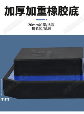 川岳重型大板拍砖器岩板橡胶大拍板平铺地砖瓷砖泥瓦工专用工具