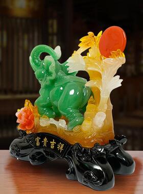 包邮贵象吉吉祥招财家居客富厅玄关装富贵吉祥饰品办公室中式开业