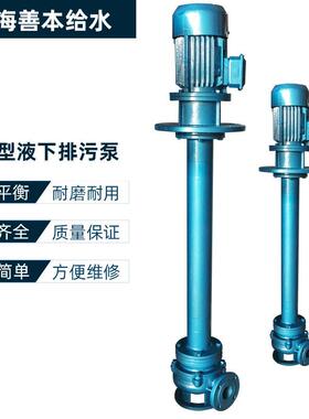 YW液下排污泵污水泵立式长轴液下污水污物排污泵液下泵