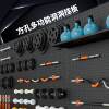 Hole board entrance storage rack stainless steel finishing rack storage rack hook hanging wall panel hardware tool hanging rack
