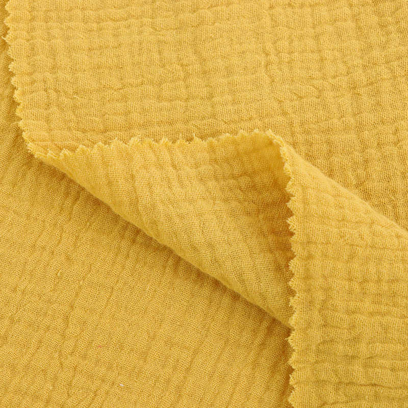 纯棉双层素色纱布绉布全棉水洗染色棉砂洗泡泡纱布月子服睡衣面料,淘宝优惠券,粉丝福利购,淘宝优惠卷