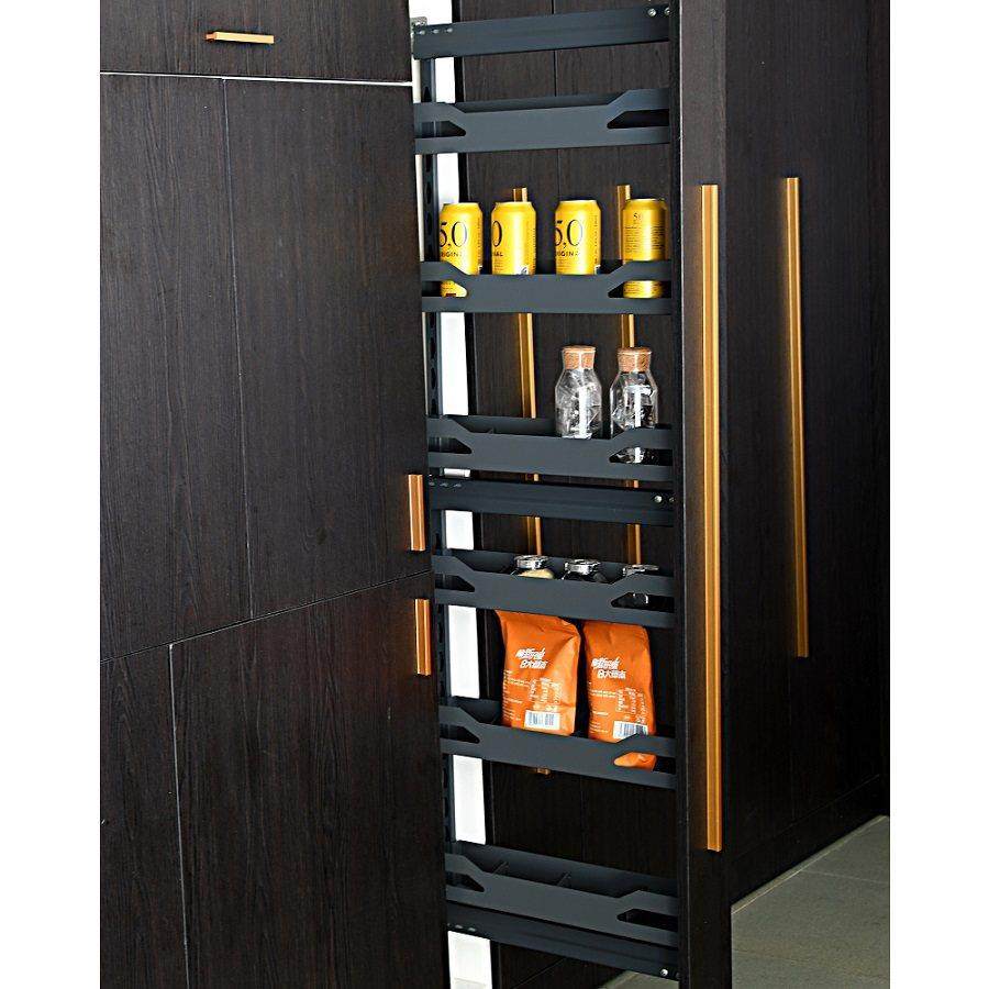 橱柜极窄调味篮冰箱柜超窄夹缝置物架侧拉篮加深厨房高深拉篮,淘宝优惠券,粉丝福利购,淘宝优惠卷