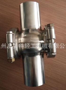 厂家直销不锈钢卫生管道视镜球型通视直镜/蛊四通直视级通GNU视蛊