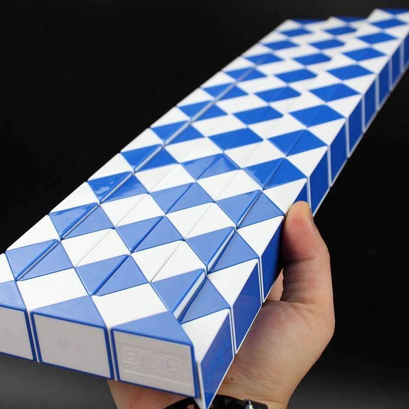 Magic Ruler with 24 Segments, 36 Segments, 48 Segments, 72 Segments, Spring-Shaped Special-Shaped Magic Cube, Educational Toy for Children and Students