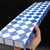 Magic Ruler with 24 Segments, 36 Segments, 48 Segments, 72 Segments, Spring-Shaped Special-Shaped Magic Cube, Educational Toy for Children and Students