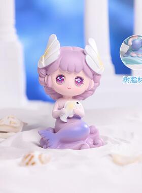 潮玩家居好物生日礼物星座奇缘盲盒公仔创意家居摆件跨境新品