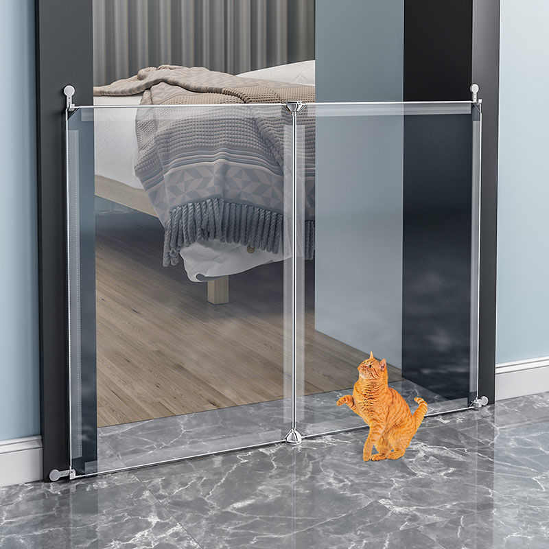 猫咪围栏宠物栅栏阳台室内防狗隔离门狗狗挡板防猫门栏免打孔珏沁 - 图3