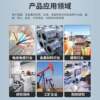 Electric hydraulic punching machine rubber plastic film leather manual pneumatic punching waterproof membrane dumbbell sample making machine