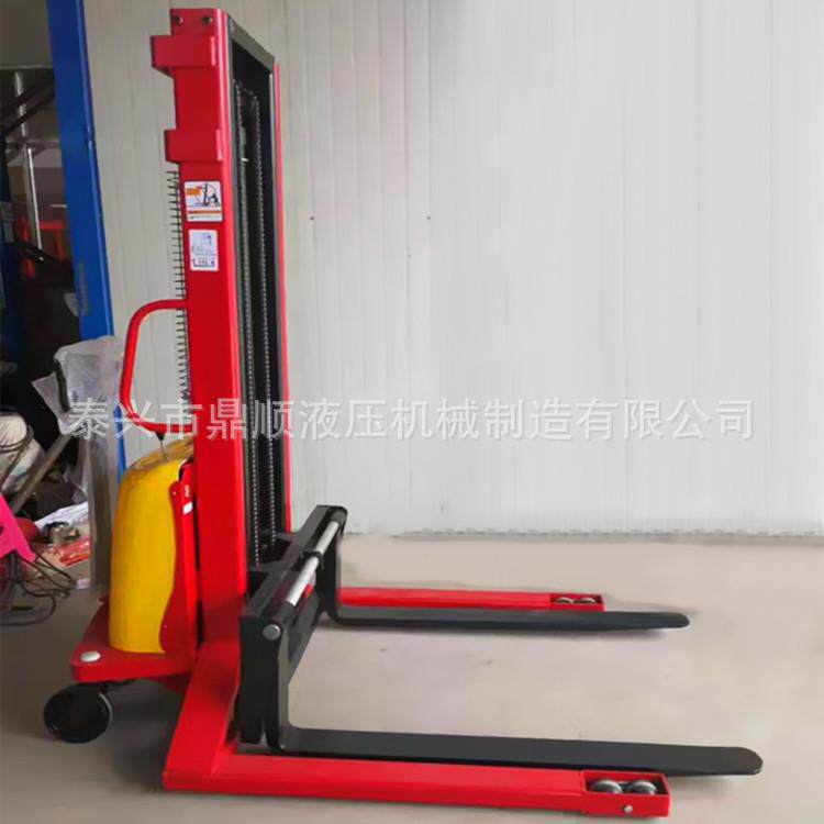 1 ton 1.5 ton 2 ton semi-electric stacker widened and lengthened semi-automatic stacker handling loading and unloading truck electric hydraulic
