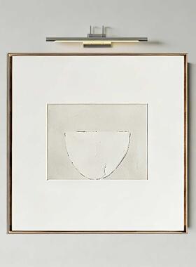 意式极简风客厅背景墙装饰画黑白正方形壁画餐厅轻奢墙画卧室挂画