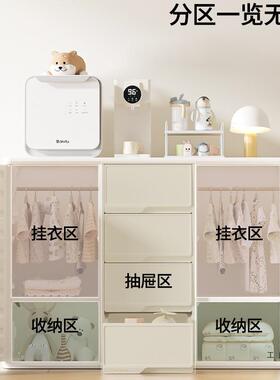 喂养台宝宝柜儿童衣玩具纳柜婴儿用F989SS9J品大容置物整理收架储