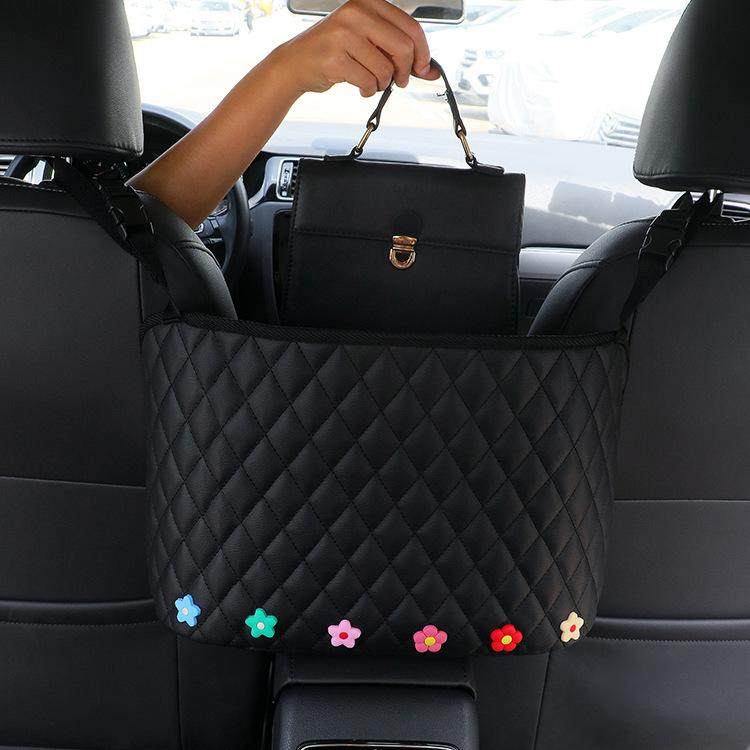 小孩车载汽车座椅间储物网兜隔离旅行手机袋大容量收纳网装饰车用,淘宝优惠券,粉丝福利购,淘宝优惠卷