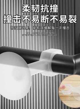 窗户防撞窗吸门吸免打孔新款玻璃吸盘矽胶门把手防撞垫厕所房门吸
