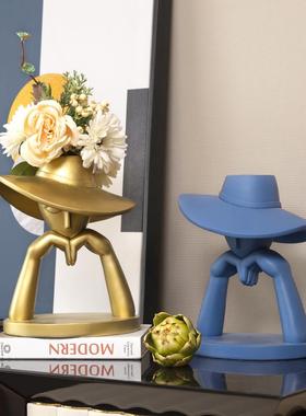 创意北欧摆件艺术客厅电视柜茶几后现代简约酒柜轻奢家居软装饰品