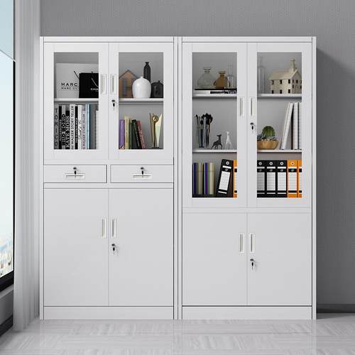 办柜公文件SPV矮柜铁皮柜档财案资料柜带锁柜储物柜务抽屉凭证更 - 图0