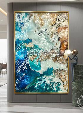 珐瑯彩画走廊过道入户玄关装饰画饭厅客厅卧室抽象现代简约挂画