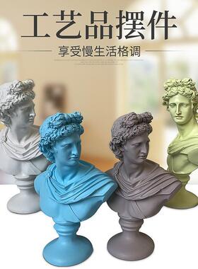 树人脂工品厂家现YD-122代摆创意雕像家艺居客厅人物饰品桌面摆件