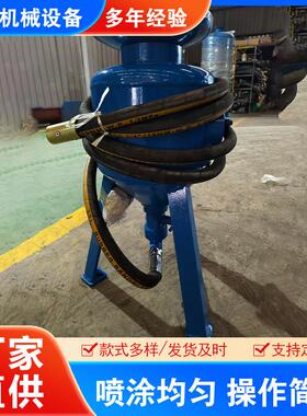 小型便携式除锈喷砂罐移动式除锈抛光喷砂机手持式高压喷砂机