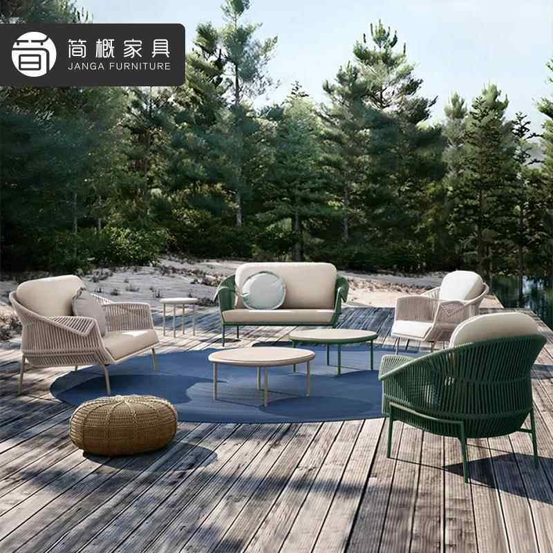 外藤编花园沙发酒店庭院茶几户墅藤编78椅组合阳台露天休别闲沙发,淘宝优惠券,粉丝福利购,淘宝优惠卷