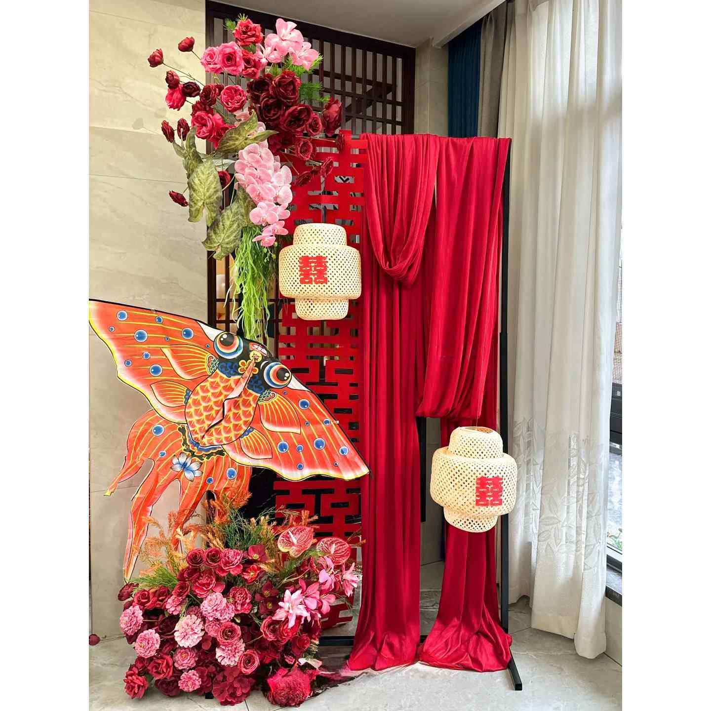 新中式婚房布置装饰背景迎宾牌婚宴订婚场景迎宾牌场景布置KT板,淘宝优惠券,粉丝福利购,淘宝优惠卷