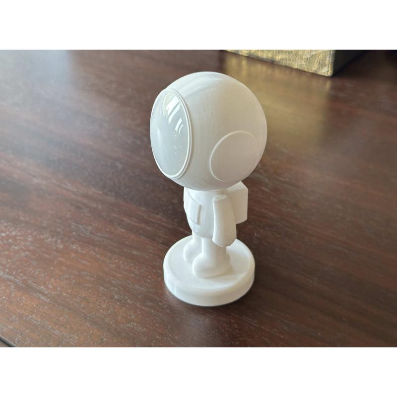 在摆件电视柜太空人传感器支架书柜隐藏咪床头柜小人支架 - 图2