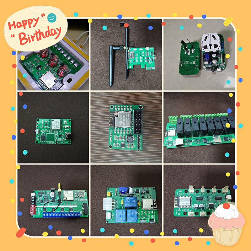 ESP32主控开发8266单片机学习工控板产品物联网硬件设计打样制作-图1