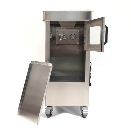 盆式可拆卸无框架双切机大型商用绞肉机电动切肉机立式绞肉机 - 图1