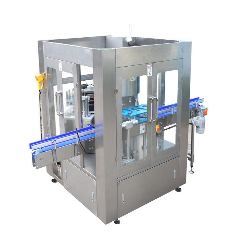 Fully automatic labeling machine hot melt adhesive special-shaped round bottle square bottle beverage machine intelligent equipment