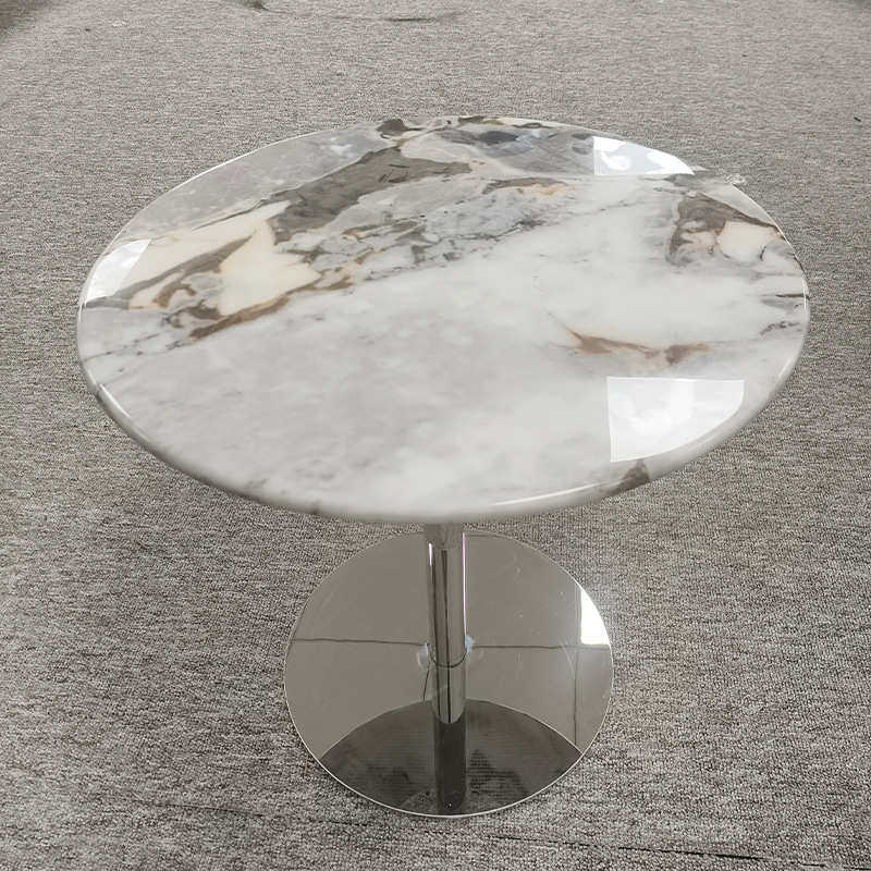 意式极简大理石茶几轻奢洽谈桌咖啡桌小户型客厅沙发大理石边几,淘宝优惠券,粉丝福利购,淘宝优惠卷